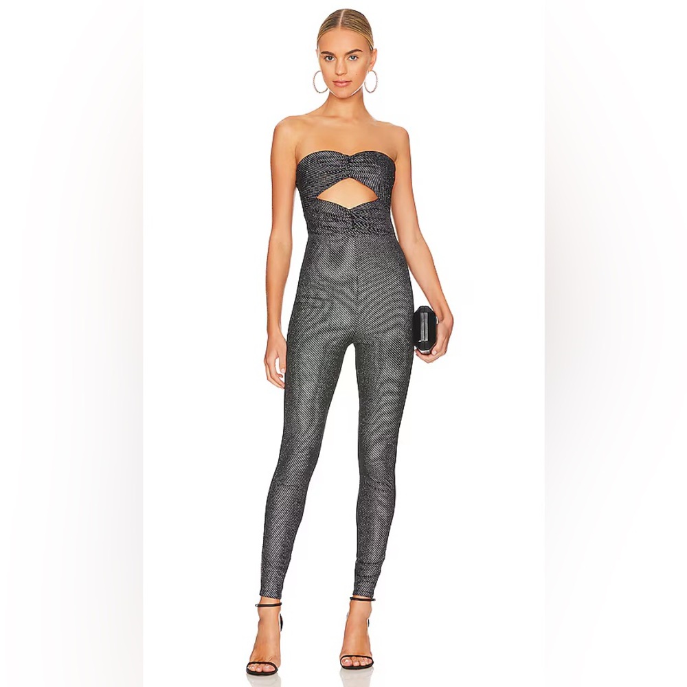 Lovers and Friends Dione Velvet Sparkle Jumpsuit 🖤